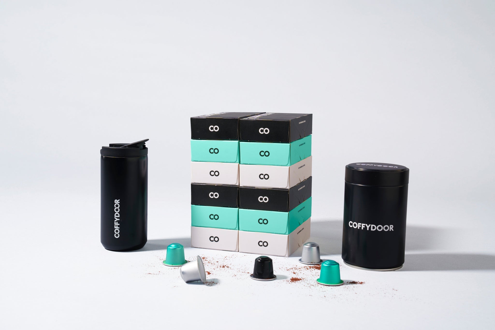 Bundle Box 120 Capsules + Thermos Mug + Coffee Box