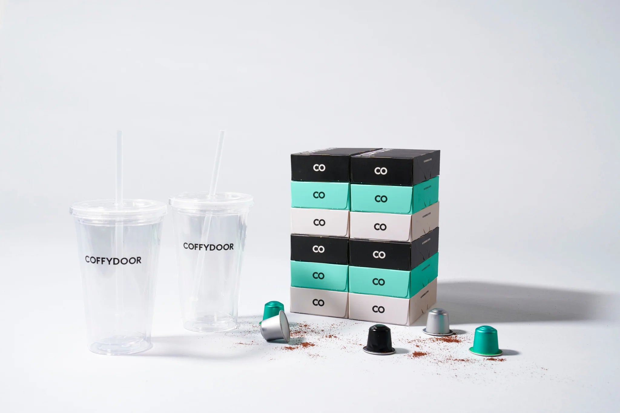 Bundle Box 120 Capsules + 2 Take Away Cups