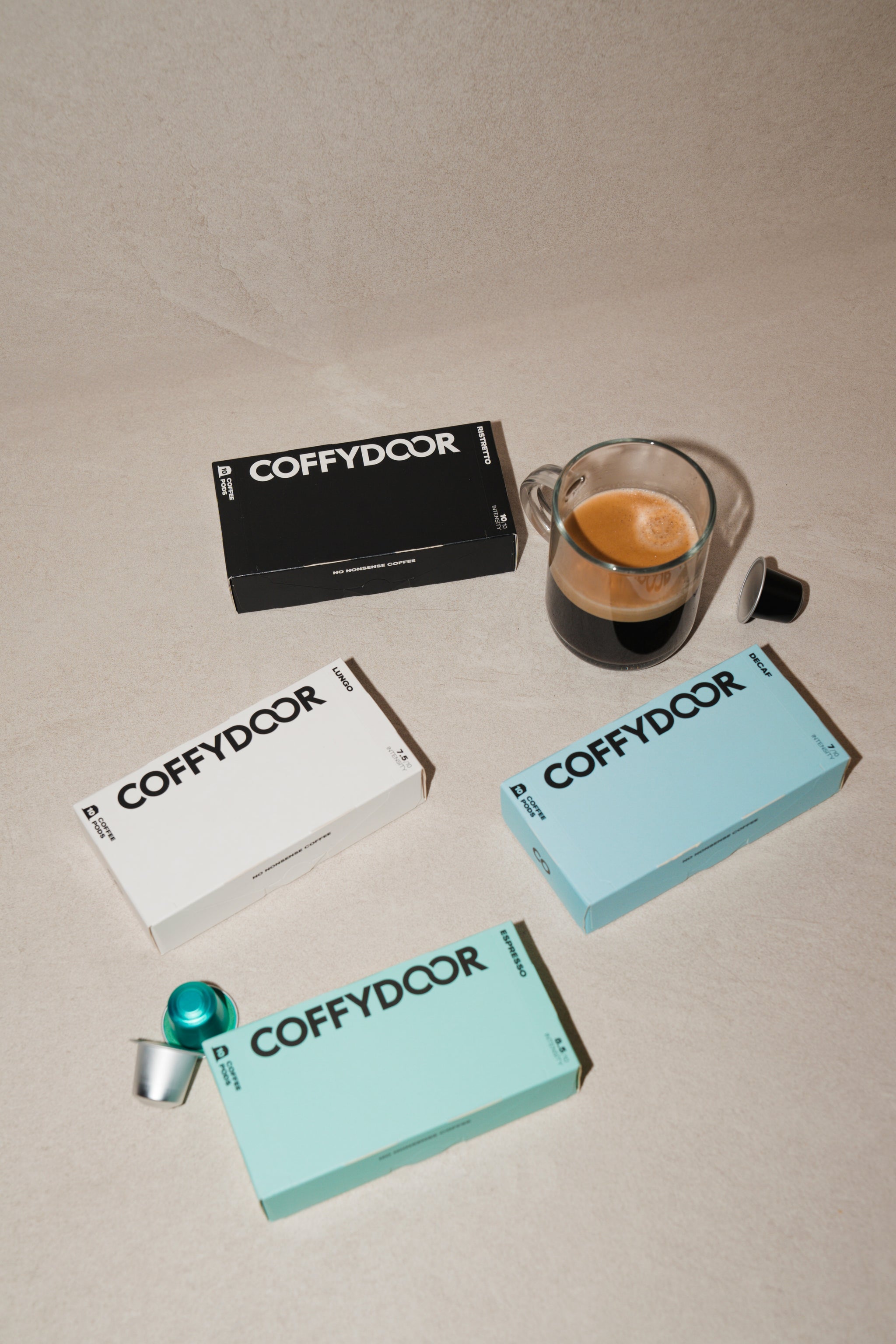 250 Nespresso®-compatible capsules