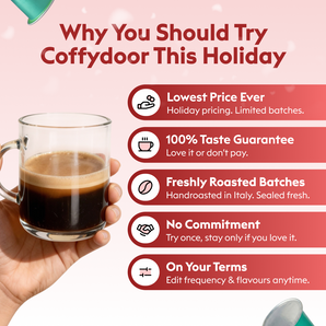 Holiday Sale kit 120 Capsules + Thermos Mug + Coffee Box