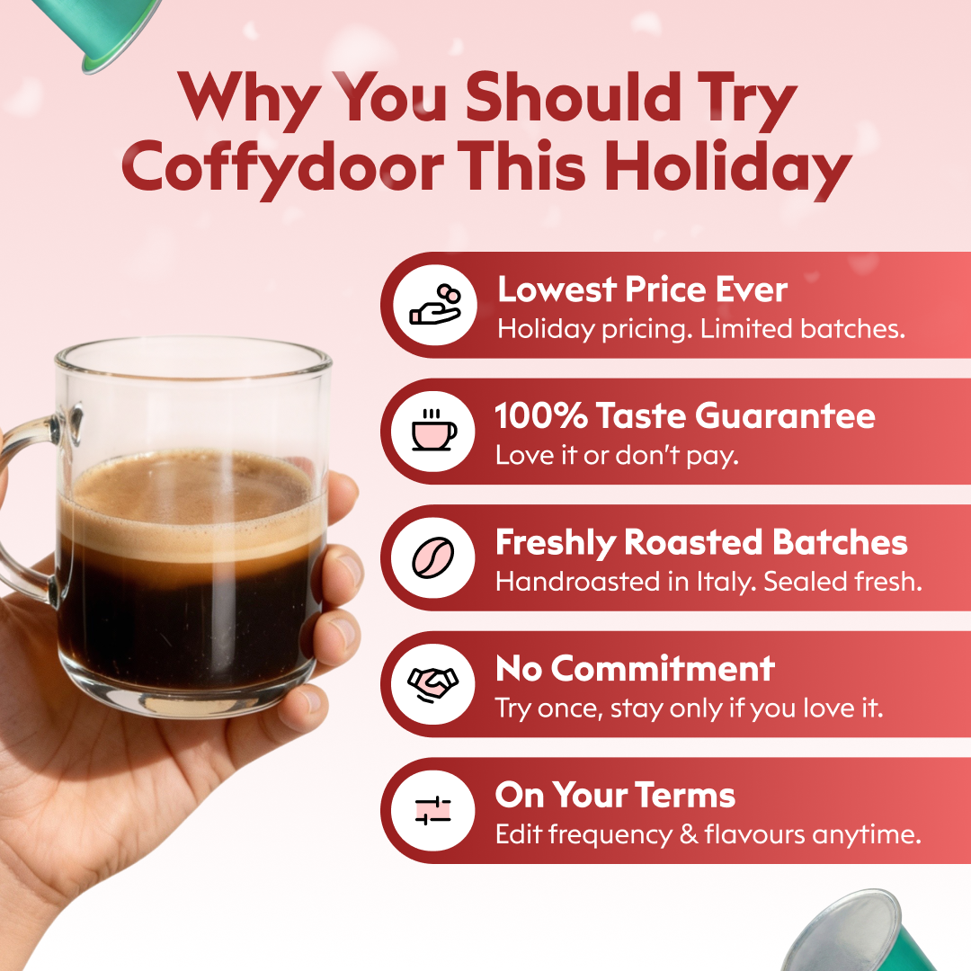 Holiday Sale kit 120 Capsules + Thermos Mug + Coffee Box