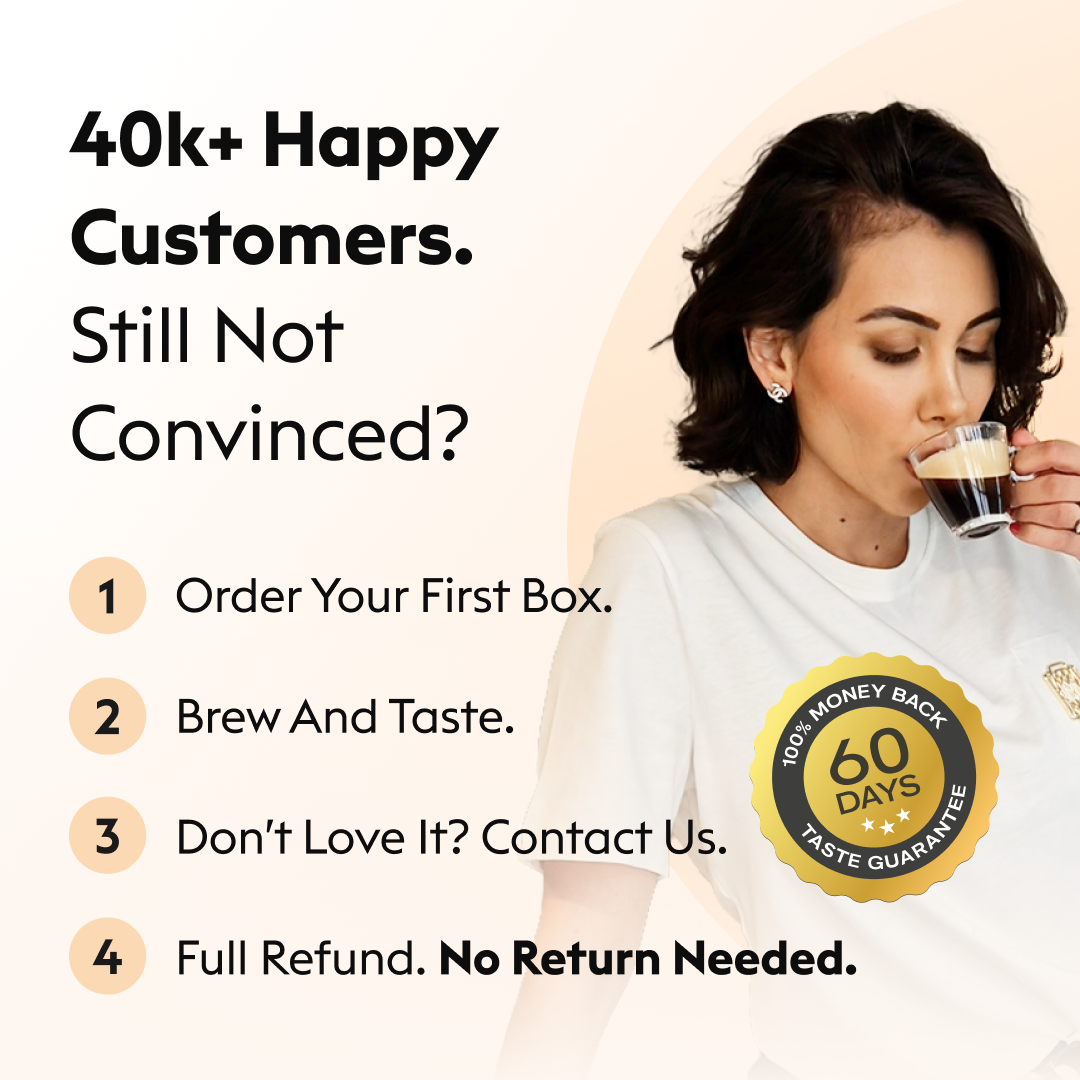 Holiday Sale kit 120 Capsules + Thermos Mug + Coffee Box